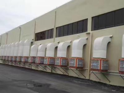 手提袋廠加工廠廠房車間環(huán)?？照{(diào)降溫工程